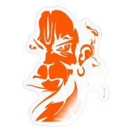 Premium Vector | Hanuman abstract ornamental illustration logo vector